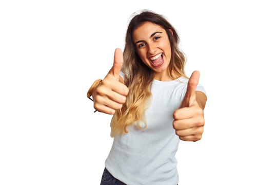 Thumps up